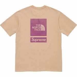 送料無料 M カーキ Supreme The North Face S/S Top Khaki 24SS シュプリーム ノースフェイス Tシャツ Box Logo ボックスロゴ 新品未使用