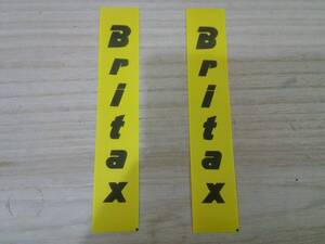 Britax SAFETY BELT TAG ブリタックス セーフティ ベルト (シートベルト・ハーネス)用 補修用 タグ ２枚セット 新品 未使用品 イギリス製