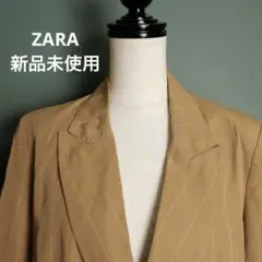 【新品未使用】ZARA ザラ ダブルブレスト テーラードジャケット ブラウン