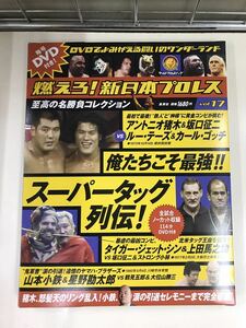 【外箱・冊子・カード付】DVD　新日本プロレス　Vol.17　スーパータッグ列伝　アントニオ猪木・坂口征二・タイガージェットシン他