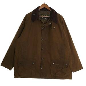 Barbour バブアー BEAUFORT ビューフォート オイルドジャケット ブラウン (メンズ XL) 中古 古着 A1857