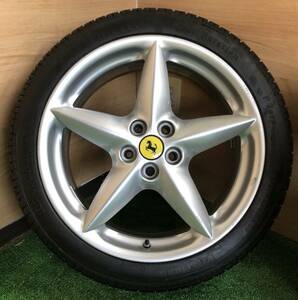 【フェラーリ純正ホイール4本セット】Ferrari フェラーリ F360モデナ 108X5H ピレリ P-ZERO F:215/45R18 18ｘ7.5J R:275/40R18 18X10J