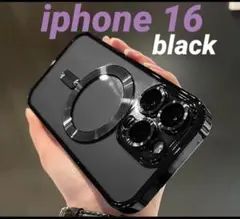 ✨新入荷‼️✨iPhone 16 ケース レンズ保護 耐衝撃  ワイヤレス充電 黒