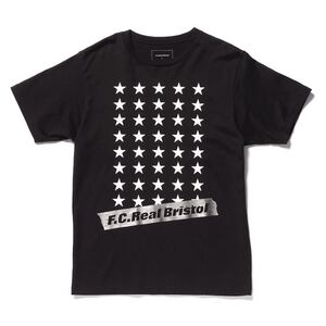 【良品】【送料最安360円】 FCRB f.c real bristol エフシーレアルブリストル SOPHNET ソフネット 40 STAR TEE カットソー Tシャツ BLACK M