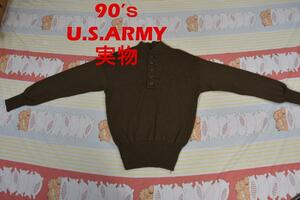 米軍 支給品 90’ｓ セーター USA製 実物 ビンテージ ARMY 00