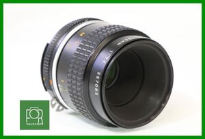 【同梱歓迎】実用■ニコン Nikon AI-S Micro-Nikkor 55mm F2.8■絞り・ピントリングスムーズ■FFF221