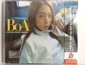 【新品・未開封】韓国盤 CD K-POP BoA ボア / LISTEN TO MY HEART