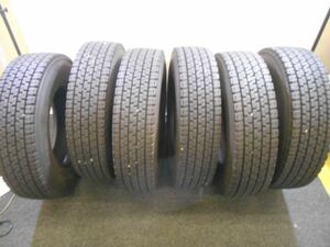 バリ山☆ブリヂストン スタッドレス　225/80R17.5 W999 23年製　6本セット