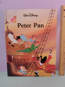 ディズニー ピーターパン◆ビンテージ 洋書 絵本 95ページ ハードカバー本◆Disney Peter Pan Vintage Picture Book 昭和レトロ ティンク