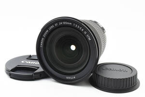 ★外観極上品★CANON キヤノン 標準ズームレンズ EF24-105mm F3.5-.5.6 IS STM フルサイズ対応 EF24-105ISSTM★7604