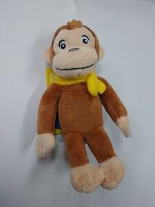 おさるのジョージ マスコット キーホルダー②マフラー ぬいぐるみ curious george キュリアスジョージ