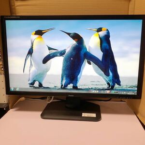 中古美品iiyama　4K　28型ワイドB2888UHSU　ゲーミング/PS4/HDMIx2/LED/1ms/スピーカー内蔵　ディスプレイ動作品SHY630