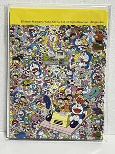 ドラえもん × 村上隆氏 コラボ メモパッド 折りたたみ メモ DORAEMON x TAKASHI MURAKAMI 日本製 展限定 (未開封品) A梦 小叮当 机器猫