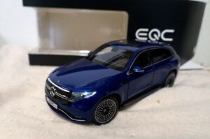 メルセデス ベンツ EQC 1/18 ミニカー ブルー