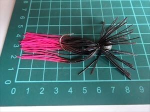 ラバージグ【メール便】メーカー不明　総重量約６．７ｇ　ラウンドラバージグ　中古