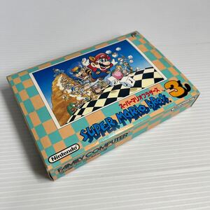 【準美品・1円スタート】 ファミコンソフト スーパーマリオブラザーズ3 FC