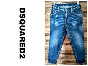 　#4　　極美品　DSQUARED2 /　ディースクエアード /　Hockney jean　/　38　/　S72LB0214　/　サファリ掲載　/　