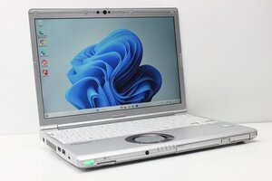 1円スタート ノートパソコン Windows11 WPS office搭載 Panasonic レッツノート CF-SV8 第8世代 Core i5 SSD256GB メモリ8GB カメラ