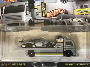 ヤマダ電機 ホットウィール LEGENDS TOUR PORSCHE 934.5 FLEET STREET HotWheels ポルシェ フリートストリート レジェンドツアー 未開封