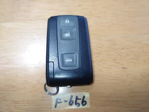 F-656 TOYOTA トヨタ純正 GRS180 GRS182 GRS184 18系 クラウン ゼロクラ 3ボタン スマートキー キーレス リモコン 