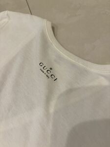 グッチ GUCCI Tシャツ カットソー XS レディース キッズ 子供服 子供用にも良いかと思います 