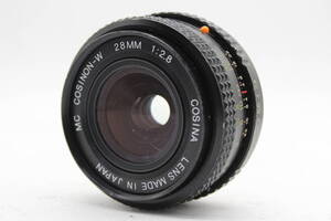 【返品保証】 コシナ COSINA MC COSINON-W 28mm F2.8 レンズ s6218