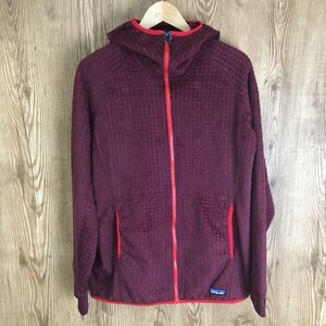 90s VINTAGE PATAGONIA フリース フルジップパーカー 90年代 パタゴニア アウトドア 古着 レディースL e24020802