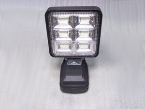 LED 48個 マキタ 18V バッテリー 互換 6500lm LEDライト 投光器 ランタン