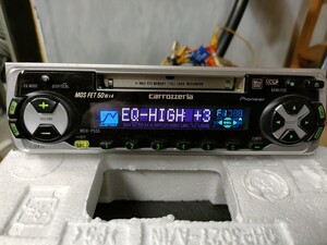 当時物 カロッツェリア MEH-P555　カーオーディオ　 1DIN MDプレーヤー　イコライザー