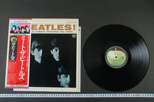 6836 LP レコード BEATLES ビートルズ Meet The BEATLES! EAS-80562 帯付