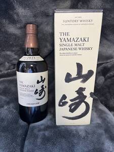 未開栓 サントリー SUNTORY 山崎 YAMAZAKI ウイスキー 1923年 700ml 43度 箱付き シングルモルト