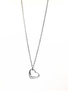 【1円】 TIFFANY＆Co. ティファニー ネックレス オープンハート シルバー925