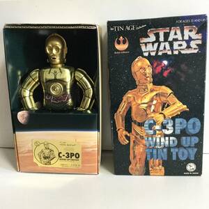  Star Wars C-3PO 大阪 ブリキ 玩具 資料室 スターウォーズ ゼンマイ フィギュア / ダースベイダー R2D2 ボバフェット ストームトルーパー