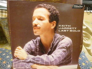 ◆キース・ジャレットKeith Jarrett/LAST SOLO　中古LDレーザーディスク