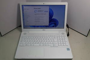 整備済 FUJITSU LIFEBOOK AH50/C2 FMVA50C2WP 15.6 i7-7700HQ 8GB SSD512GB windows11 美品