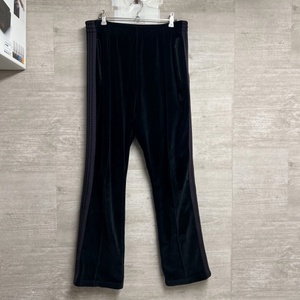 NEEDLES ニードルス　J0229 21AW Narrow Track Pant M C/Pe Velour ナロートラックパンツ　sizeM ブラック　【中目黒B3】