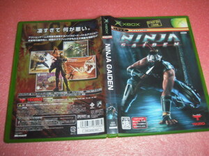 中古 XBOX ニンジャガイデン NINJA GAIDEN 忍者龍剣伝 動作保証 同梱可 