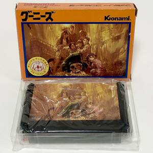 ファミコン グーニーズ 箱説付き 動作確認済み コナミ 80年代 レトロゲーム Nintendo Famicom The Goonies CIB Tested Konami