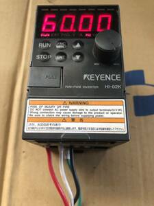 KEYENCE キーエンス インバーター HI-02K 0.2kw 動作確認済み⑦