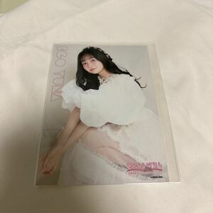 美品！5江籠裕奈「ないしょばなし」開設記念生写真梱包送料無料！匿名配送　硬質カードケース　ネコポス