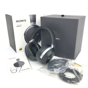 ◆SONY ソニー スーパーハイレゾ ステレオヘッドフォン◆ MDR-Z7 ブラック オーディオ機器