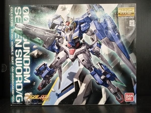 【内袋未開封・未組立】プラモデル バンダイ 1/100 ダブルオーガンダム セブンソード/G MG 「機動戦士ガンダム00V戦記」