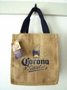 Corona コロナビール　トートバッグ　リネン・麻素材〈 Yusuke Kaneko デザイン 〉新品・タグ付き・自宅保管品