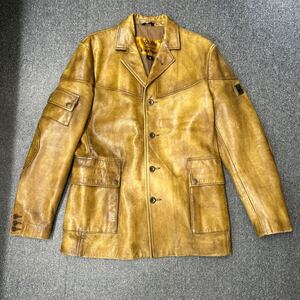 ベルスタッフ Belstaff Black princeライダースジャケット 牛革 ルイスレザー ラングリッツレザー