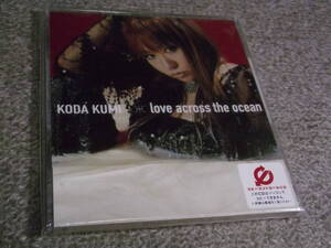 ★倖田來未/love across the ocean スリムケースCDS帯付歌詞付CCCD★2002年7月24日発売 AVEX RZCD-45061 定価1,260円