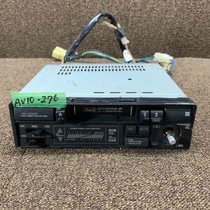 AV10-276 激安 カーステレオ DAIHATSU FUJITSU TEN SP-5802DI 4700124 カセットデッキ FM/AM オーディオ 通電未確認 ジャンク