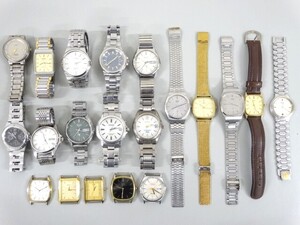 ジャンク 20点セット 大量 まとめて SEIKO セイコーのみ 7B52-0AF0 7B52-0AP0 0923-7000 V145-0F00 9021-5290 他 クオーツ 等 腕時計