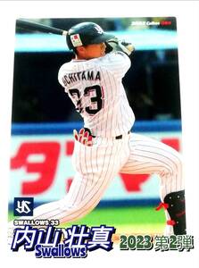 2023　第2弾　内山壮真　ヤクルトスワローズ　レギュラーカード　【094】 ★ カルビープロ野球チップス