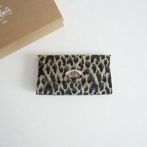 Christian Louboutin クリスチャンルブタン / レオパード チェーン付クラッチバッグ DODAT CLUTCH LUREX FELINE / 2303-2057