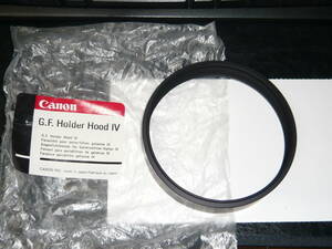 Canon G.F. Holder Hood Ⅳ 日本製